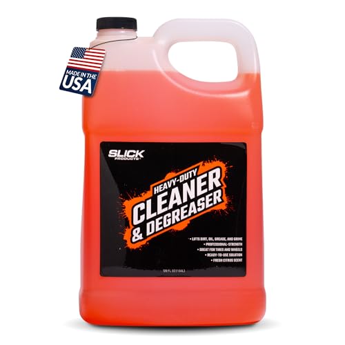 Slick Products Heavy-Duty Wheel, Tire & Engine Cleaner - 128 oz - size: 128 Fl Oz (Pack of 1)