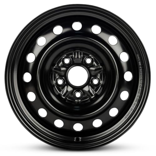 16x6.5 in Steel Wheel Rim 5 Lug 114.3mm 45mm Offset 60.1mm CB| Powder-Coated Black finish Fits 2007-2011 Toyota Camry | New OEM Replacement | 4261106350 - size: Fits 2007-2011 Toyota Camry - 16x6.5 inch