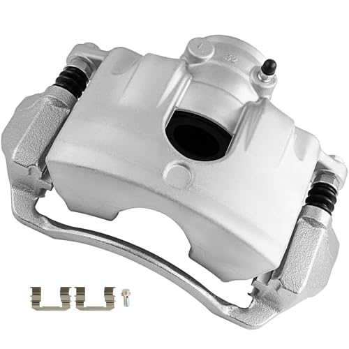 cciyu Front Left Disc Brake Caliper Assembly with Bracket 18B5068 - size: Front Left[18B5068]