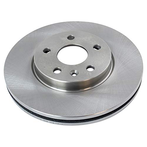 TRQ Front and Rear Brake Pad and Rotor Set Ceramic Vented Solid Rotors - style: BKA11949