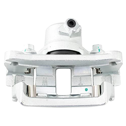 TRQ Rear Brake Caliper Set 2 Piece Zinc Coated Brackets Hardware - color: Replacement, size: CLA31947
