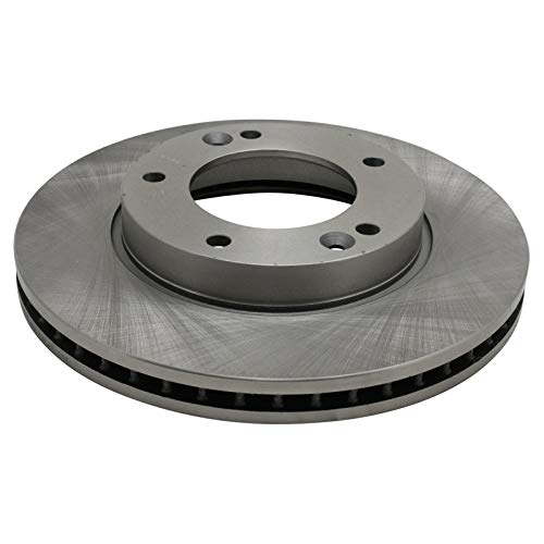 TRQ Front Brake Pad and Rotor Set Ceramic - style: BKA10471