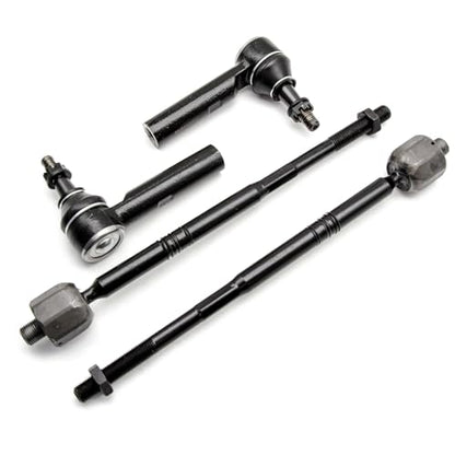 Front Inner Outer Tie Rod End Kit Fit for Cadillac SRX 2010-2016 - size: EV800928 ES800640