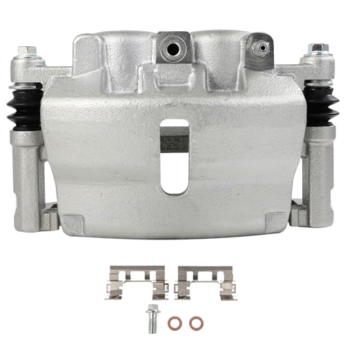 cciyu Front Left Disc Brake Caliper Assembly With Bracket 18B5004 - size: Front Left[18B5004]