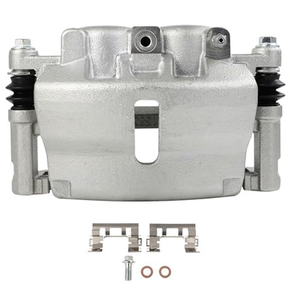 cciyu Front Left Disc Brake Caliper Assembly With Bracket 18B5004 - size: Front Left[18B5004]