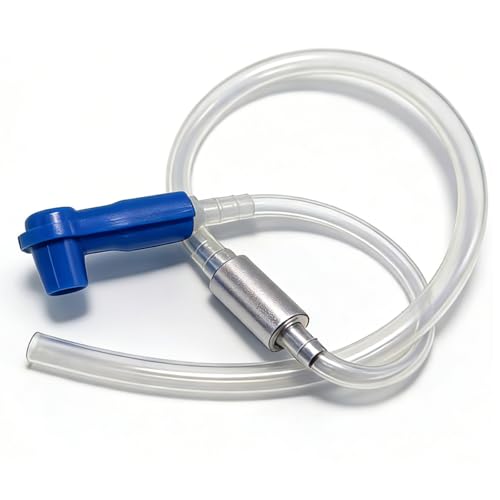 Universal Brake Bleeder Kit with One Way Check Valve, Adapter & Hose - Hydraulic Bleeding Tool for Car, Motorcycle and Clutch Systems - size: Requires Assembly