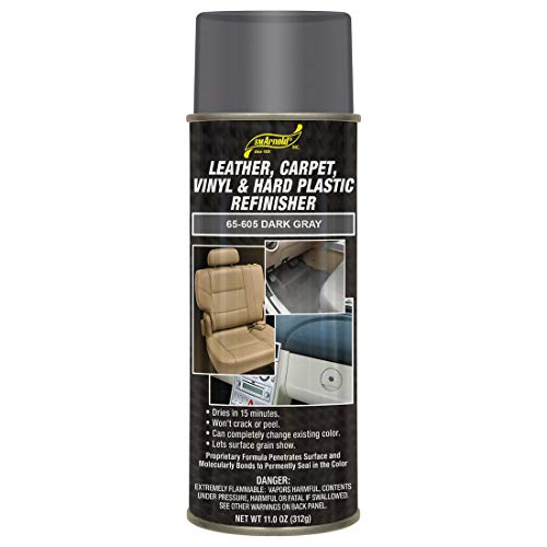 SM Arnold Refinishing Spray Paint for Interior Repair, Dark Gray, 11 Oz - color: Dark Gray
