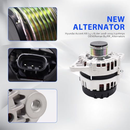 21096 Alternator Replace# 2626125 Compatible with Kia Soul 2017-2019 - size: 21096