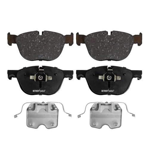 Detroit Axle - 8pc Brake Kit for 2007-2010 BMW X5 2008 X6 - size: 8PR53417/KIT