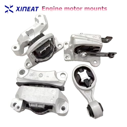 Engine Mount Fit for 2019 2020 2021 2022 2023 Altima 2.5L L4 Replace A4382 11210-6CA0A A4389 11350-6CA0A A4381 11220-6CA0A A4390 11360-6CA0A 4pcs XINEAT - size: 2019-2023 Altima 2.5L L4