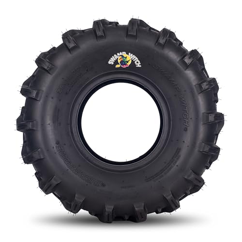 Deestone 22x11.00-9 D932 Swamp Witch Tire – 48F 22x11x9 – 6 Ply T/L – ATV Off-Road Traction Tire/Keychain Package - size: 22x11.00-9