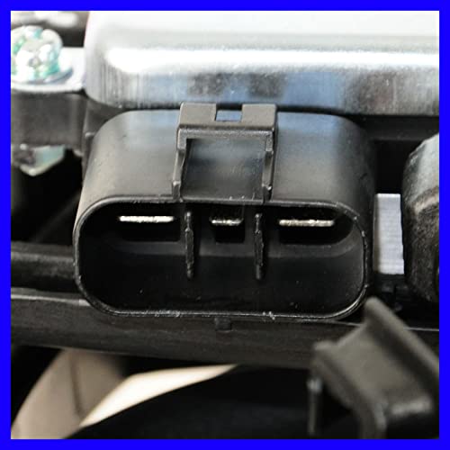TRQ Radiator Dual Cooling Fan Assembly - style: RFA83380