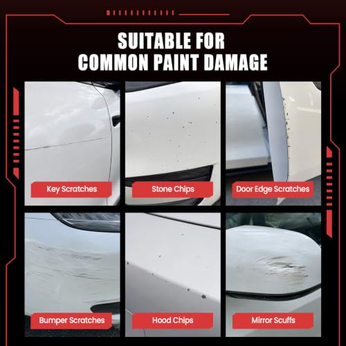Pearl White Multi-Coat (PPSW) Touch Up Paint for Tesla Model Y/3/YL/S/X - color: Pear White (PPSW)