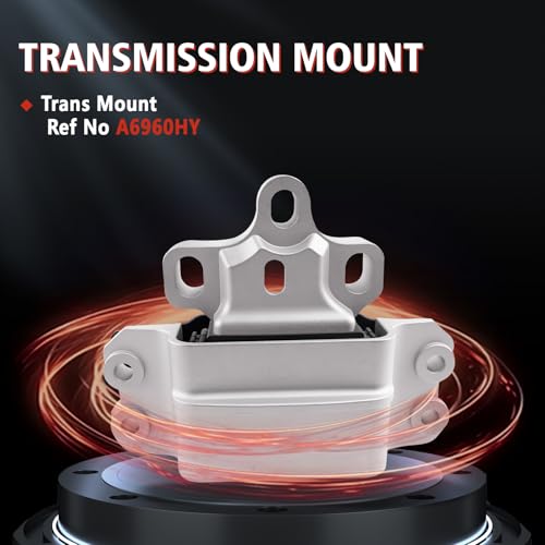 Engine Motor and Transmission Mount Kit Compatible with Q3 2015-2018 2.0L L4 &Volkswagen Tiguan 2009-2017 2.0L L4 & Tiguan Limited 2018 2.0L L4 Turbocharged OE:A6966 9920 9816 A6960HY 9705