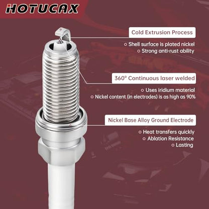 UF550 Ignition Coils & Spark Plugs Tune Up Kit, 6 Pack - size: UF550 & Spark Plugs