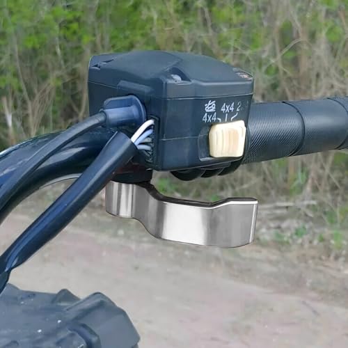 Thumb Throttle Compatible with Polaris Sportsman 450/550/570/850/1000 - color: silver