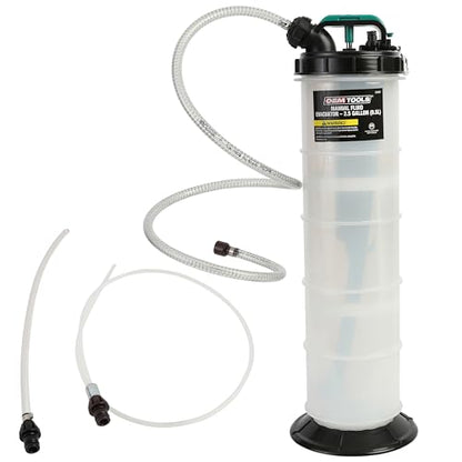 OEMTOOLS 24397 Manual Fluid Extractor Pump, 9.5L Oil Extractor Pump - size: 9.5 Liter