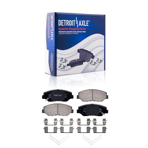 Detroit Axle - Brake Pads for 2005 2006 2012-2016 Honda CR-V - size: 6P280040/Kit