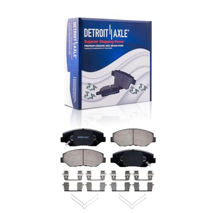 Detroit Axle - Brake Pads for 2005 2006 2012-2016 Honda CR-V - size: 6P280040/Kit