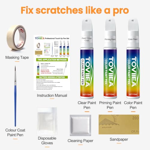 (W6H Serenity White Pearl Touch Up Paint for Hyundai - color: Upgraded W6H Serenity White Pearl for 2025 TUCSON/2024 TUCSON/2025 SANTA FE/2024 SANTA FE/2025 EL-ANT-RA/2025 EL-ANT-RA Hybrid/2024 EL-ANT-RA/2024 EL-ANT-RA Hybrid/2025 IONIQ 6/2024 IONIQ 6/202
