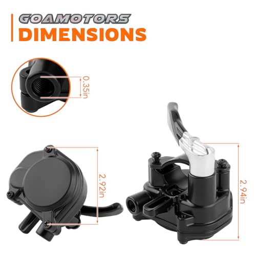 GoaMotors Thumb Throttle 53142-HC0-770 Compatible with Honda