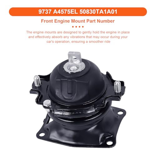 Engine Motor Mount Set & Trans Mount,Replaces A4575EL A4587 A65017EL A65015 - size: Odyssey 11-13 3.5L