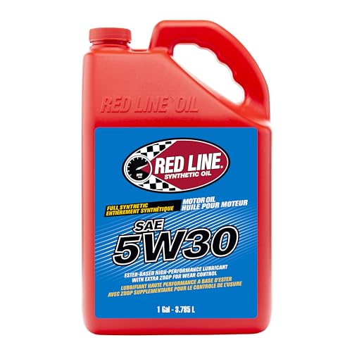 Red Line 15305 SAE 5W30 Fully Synthetic Motor Oil - Gallon (3 Pack) - size: 1 Gallon (128 Ounces) Pack of 3