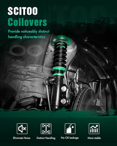 SCITOO Coilover Lowering Kit Fit for Scion for tC 11-16 Coilovers Strut