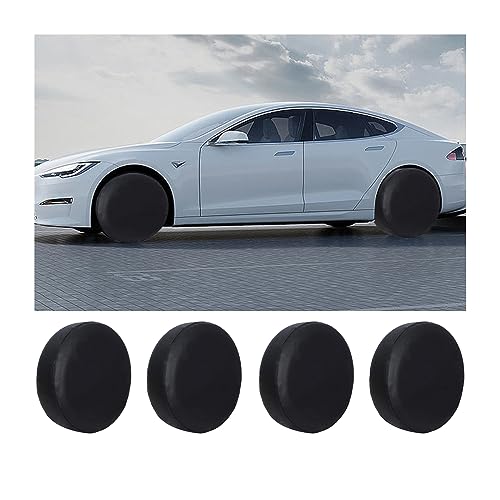 BESULEN Tire Covers 4 Pack, Oxford Wheel Covers for RV Truck SUV Trailer Camper, Waterproof Anti-UV Sun Tire Protectors, Universal Fit 30-32 Inch Tire Diameter, Travel Spare Wheel Covers - size: 30"-32"