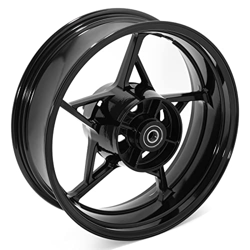 17" x 5.5" Black Rear Wheel Rim fit for Kawasaki Z900 2017-2024 - color: Black, size: Z 900 2017-2024