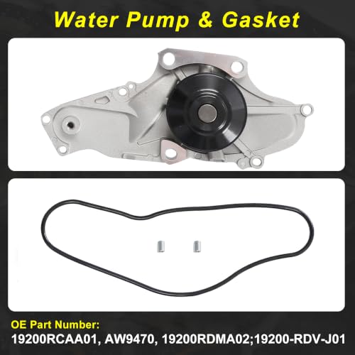 J35Z2 3.5 Timing Belt Kit w/Water Oil Pump Fit for 2007-2017 Honda Acura - size: 3.5 Timing Belt Kit w/Water Pump Oil Pump