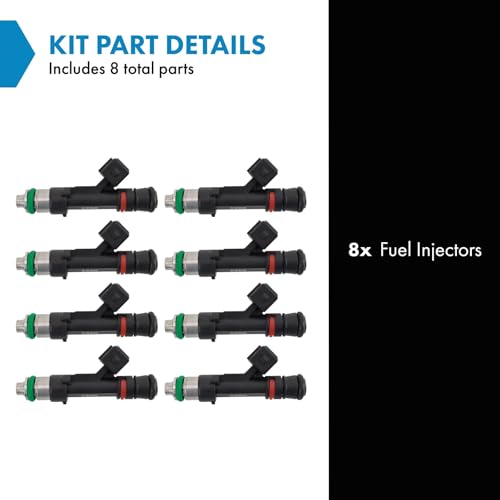 TRQ Fuel Injector Set - style: FIA58800