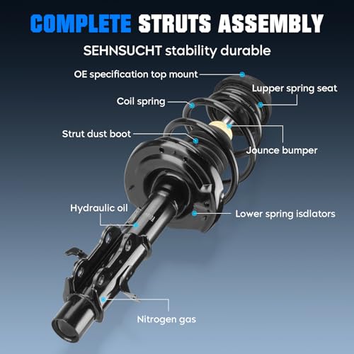 Front Strut Assembly for Chevrolet Camaro 3.6L V6 2010-2012, 2PCS