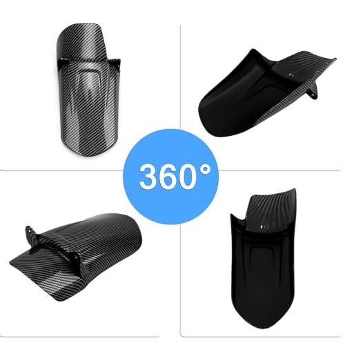 XINGWU Rear Shock Fender for Surron Light Bee X Segway X160/X260 Rear Wheel Fender Mudguard Protector for Surron Part Ebike Accessories Carbon Fiber Style - size: Rear Shock Fender, style: Carbon Fiber Style
