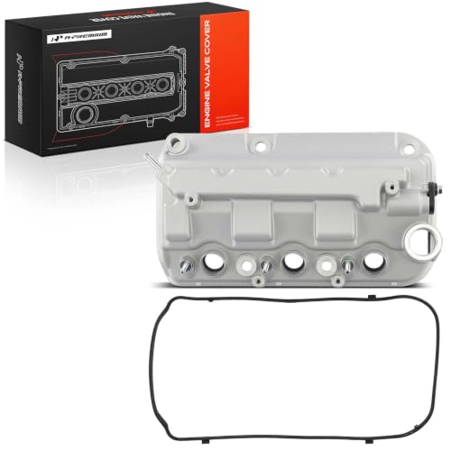 A-Premium Front Side Engine Valve Cover with Gasket Compatible with Honda Acura Model - 2008-2017 - Accord, Crosstour, Odyssey, Pilot, Ridgeline, RDX, TL, V6 3.5L Gas, Replace# 12310R70A00 12310R70A10