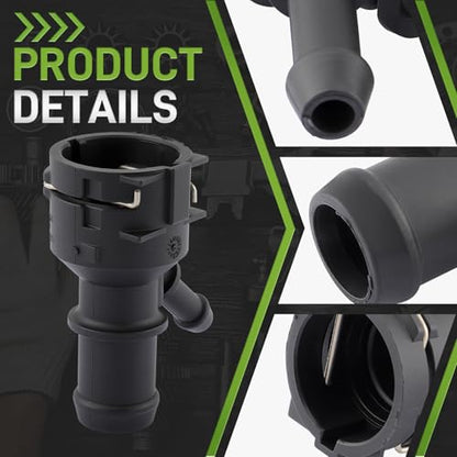 1K0122291C Heater Hose Connector Compatible with VW 1K0 122 291 C