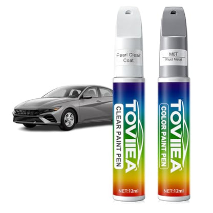 Fluid Metal(M6T) Touch Up Paint for Hyundai - color: (M6T)Fluid Metal for 2025 EL-ANT-RA/2025 EL-ANT-RA Hybrid