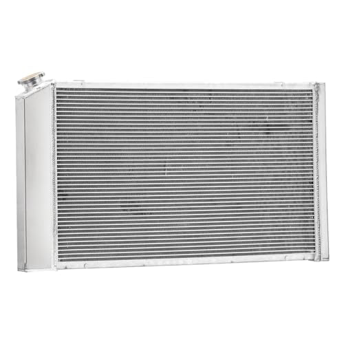 3 Row Core Radiator Shroud fan for 1973-1990 Chevy Caprice C10 C20 C30 K10 K20 K30 Suburban El Camino Malibu GMC Buick Oldsmobile Cadillac Plymouth Aluminum Radiators #CC161