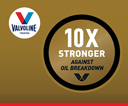 Valvoline Extended Protection High Mileage with Ultra MaxLife Technology 0W-20 Full Synthetic Motor Oil 5 QT (Pack of 2) - size: 5 qt (Pack of 2), style: Premium Full Synthetic High Mileage