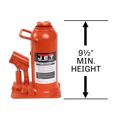 JET 12.5-Ton Hydraulic Bottle Jack w/ Handle (JHJ-12-1/2) - size: 12-1/2 Ton