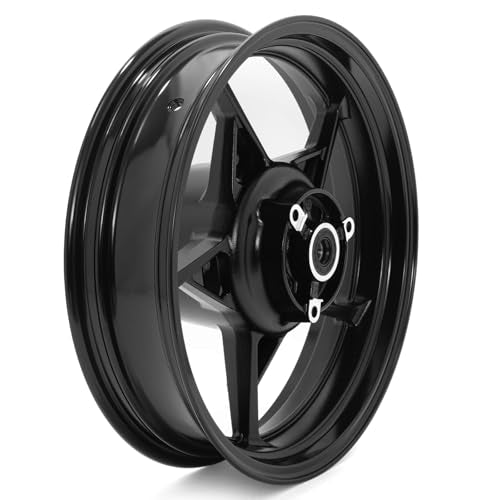 17"x4" Rear Wheel Rim for Kawasaki Ninja 400 18-24 Z400 19-23 - color: Black, size: Ninja 400 2018-2024 Z400 2019-2023