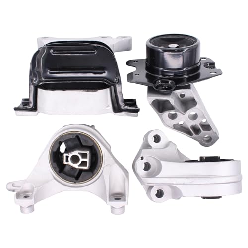 NewYall 3.0L 3.6L Engine Motor Mount and Auto Transmission Mount Set
