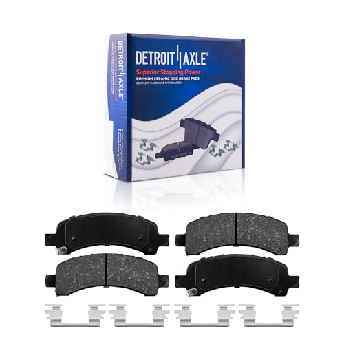 Detroit Axle - SRW 8pc Brake Kit for Chevrolet GMC Express Savana 2500 3500 - size: 8PR54856/KIT