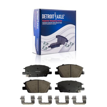 Detroit Axle - Brake Kit for Chevrolet Equinox Buick Regal LaCrosse TourX - size: 8PR55109/KIT
