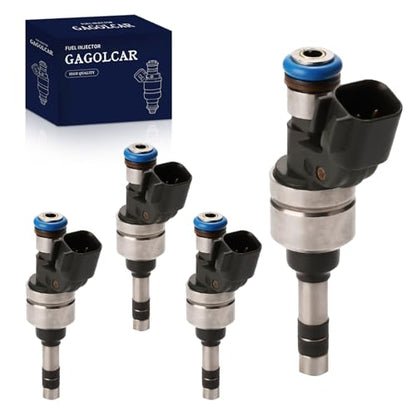 4-Pack Fuel Injectors Set | Compatible with Buick Lacrosse Regal Verano Chevrolet Captiva Sport Malibu Impala Equinox GMC Terrain| Replaces FJ1154 12633784 217-3444 - size: 4 X FJ1154