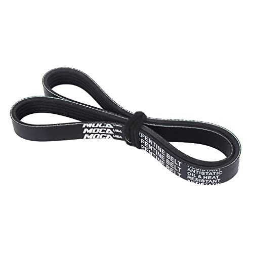 MOCA 5PK880 Serpentine Belt Fit 1990 for Honda Prelude 2.1L & 2013-2014 for Subaru Impreza 2.5L - size: 5PK880