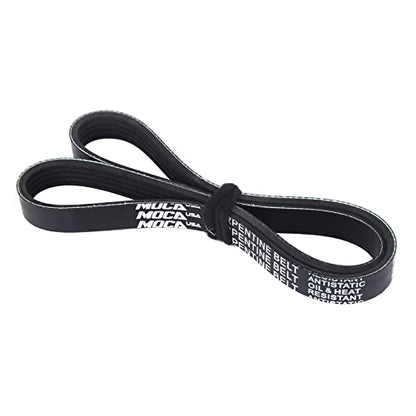 MOCA 5PK880 Serpentine Belt Fit 1990 for Honda Prelude 2.1L & 2013-2014 for Subaru Impreza 2.5L - size: 5PK880