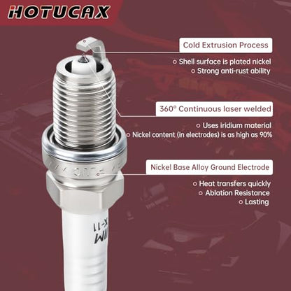 UF626 Ignition Coils & Spark Plugs Tune Up Kit, 4 Pack - size: UF626 & Spark Plugs