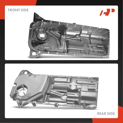 A-Premium Engine Oil Pan Sump with Drain Plug