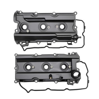 Valve Cover Pair with Gaskets Compatible with Frontier Pathfinder Xterra - size: Valve Covers + Gaskets